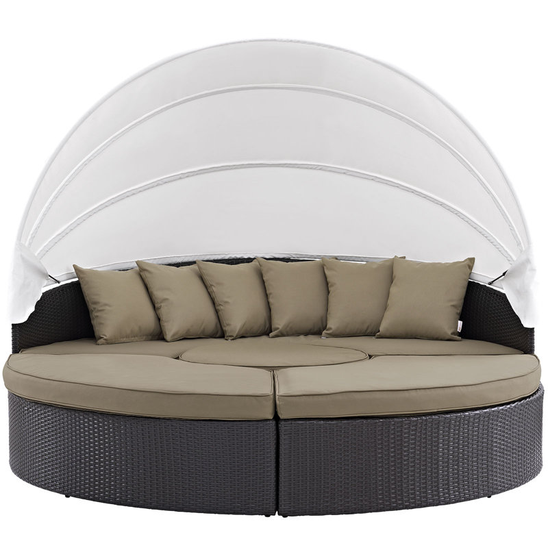 Brentwood Patio Daybed with Cushions & Reviews Joss & Main